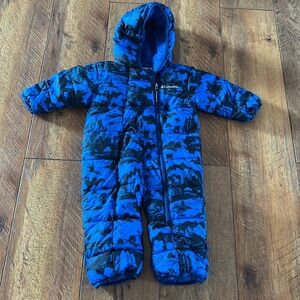 Columbia Blue and Black Kids Jacket